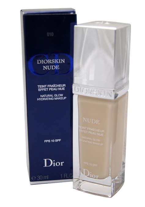 Dior Ivory 010 Diorskin Nude Natural Glow Hydrating SPF 10